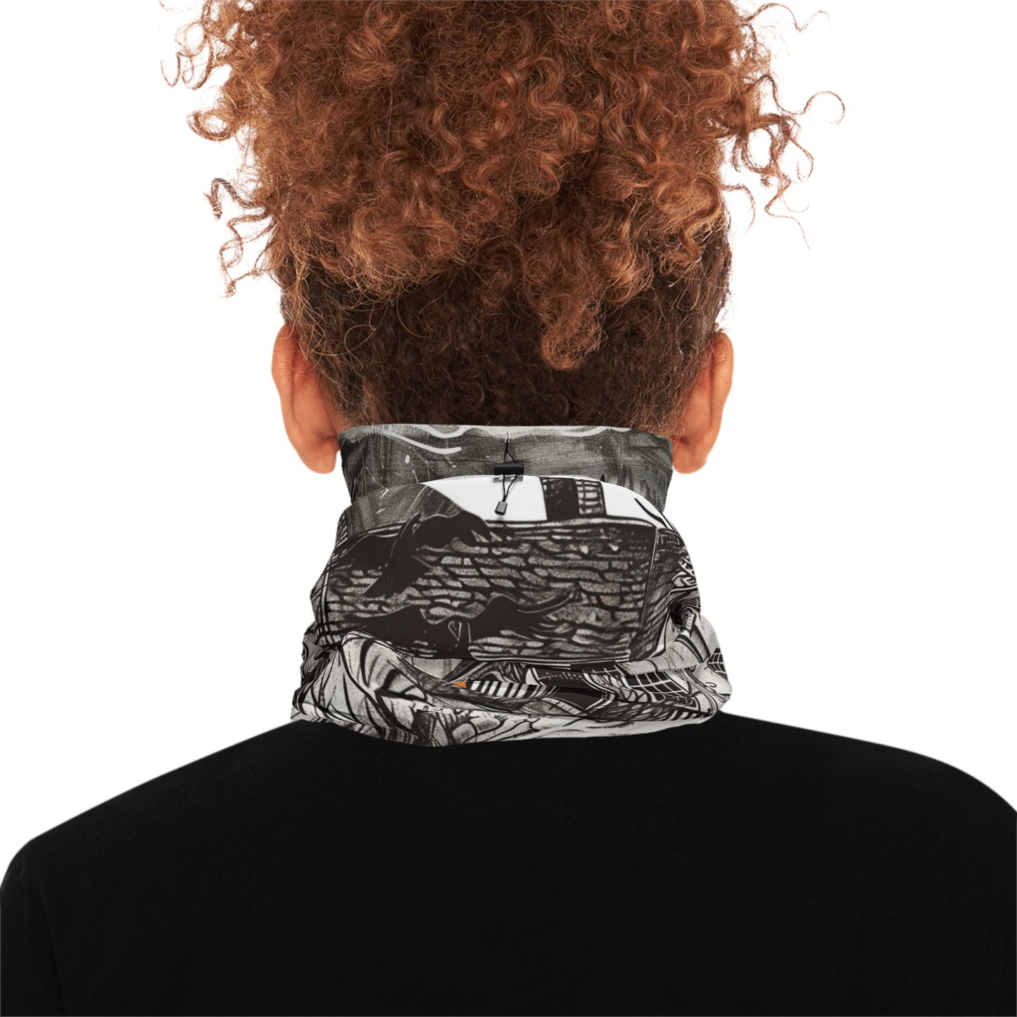Pumpkins and Ravens Neck Gaiter