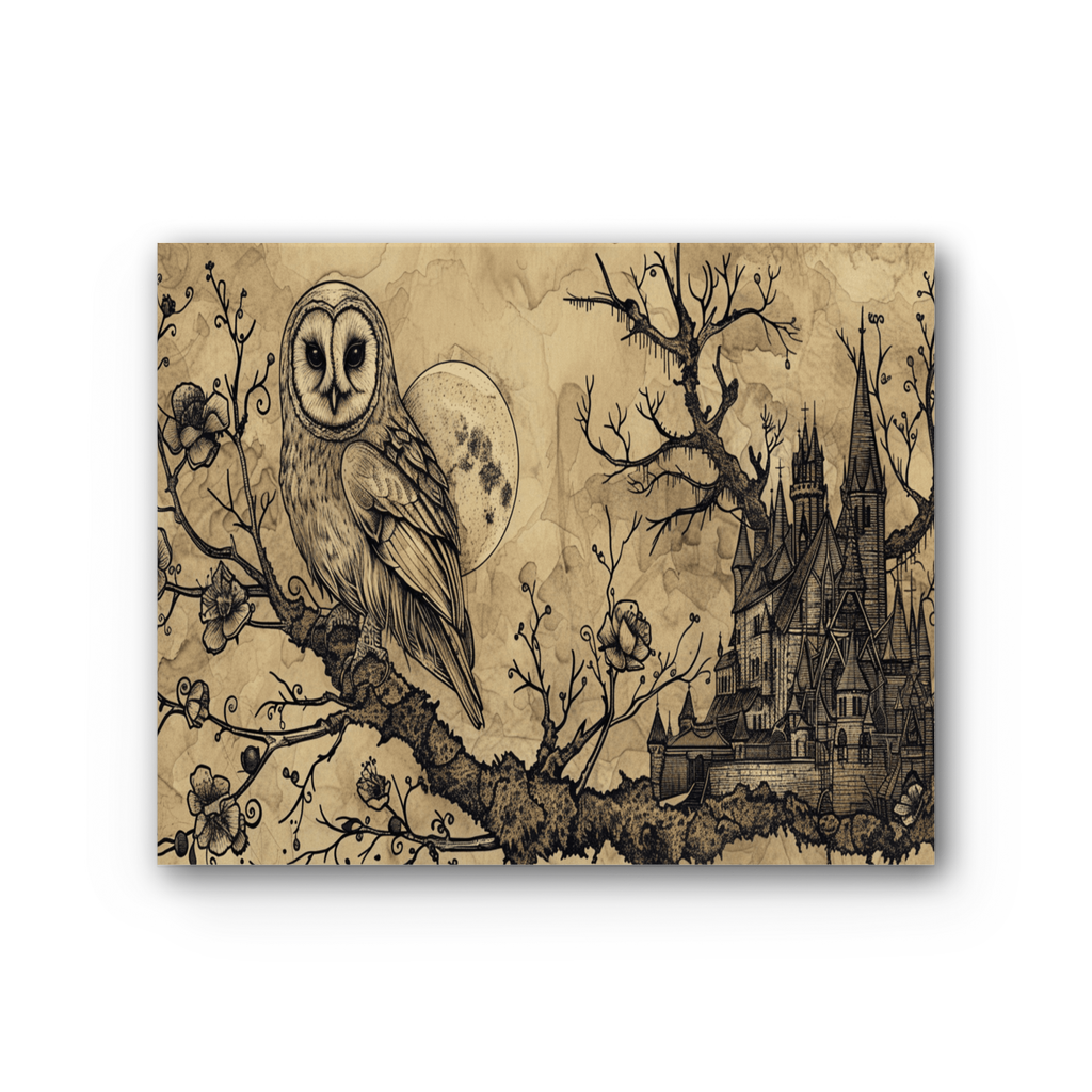 Moonbound Premium Stretched Canvas