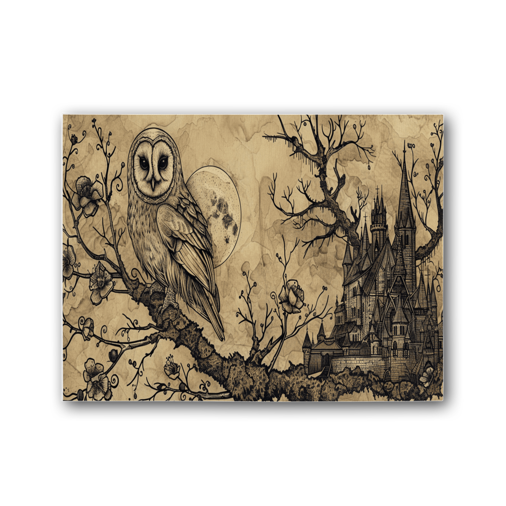 Moonbound Premium Stretched Canvas