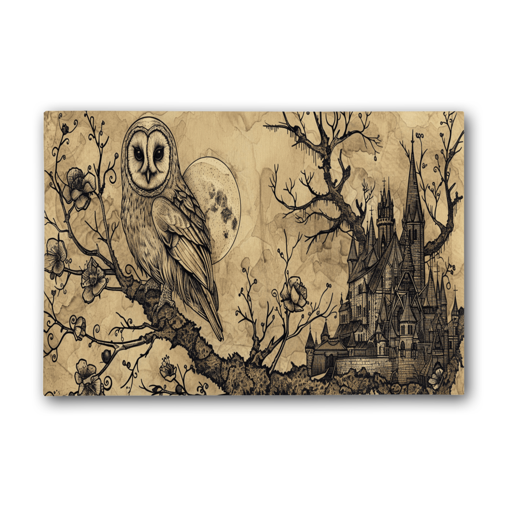 Moonbound Premium Stretched Canvas