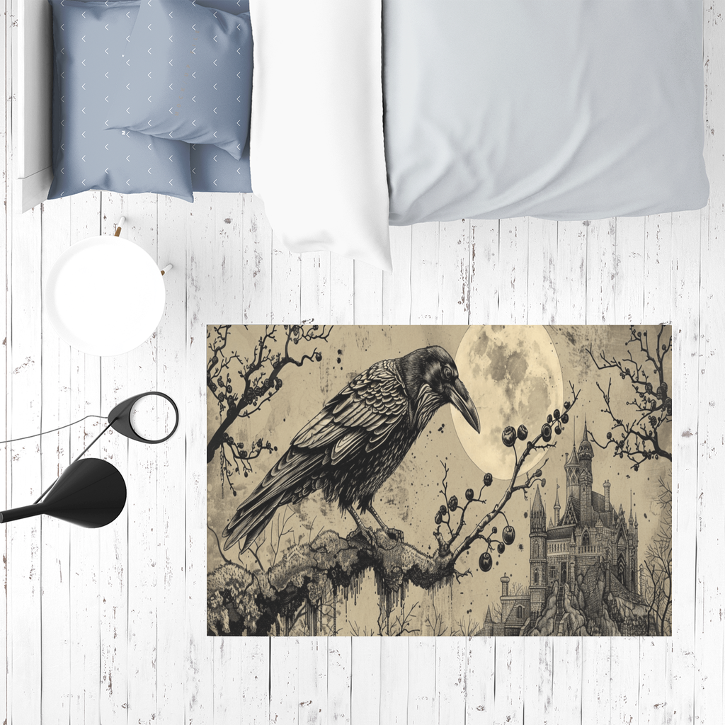 Moonbound Raven Mat