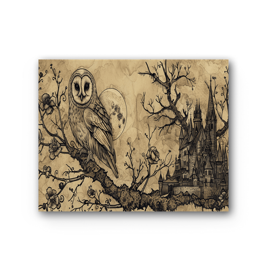 Moonbound Premium Stretched Canvas