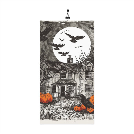 Pumpkins and Ravens Neck Gaiter