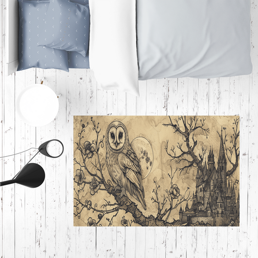Moonbound Owl Mat