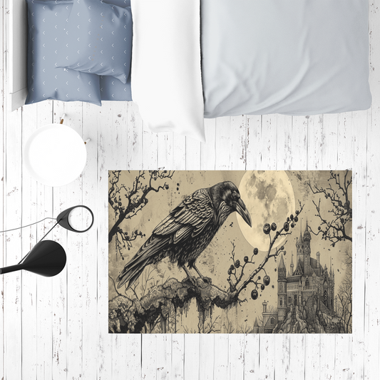 Moonbound Raven Mat